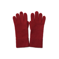 New Warm Solid Color Knit Cashmere Gloves