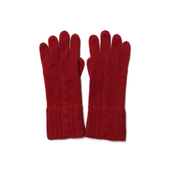 New Fall & Winter Cable Knit Pure Cashmere Gloves